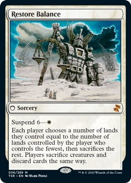 Image for Restore Balance (Time Spiral: Remastered) (36) - Magic: The Gathering