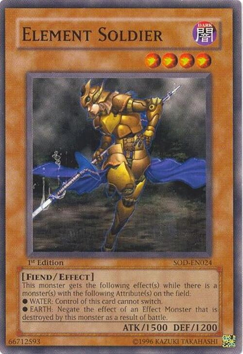 Image for Element Soldier (Soul of the Duelist) (SOD-EN024) - YuGiOh