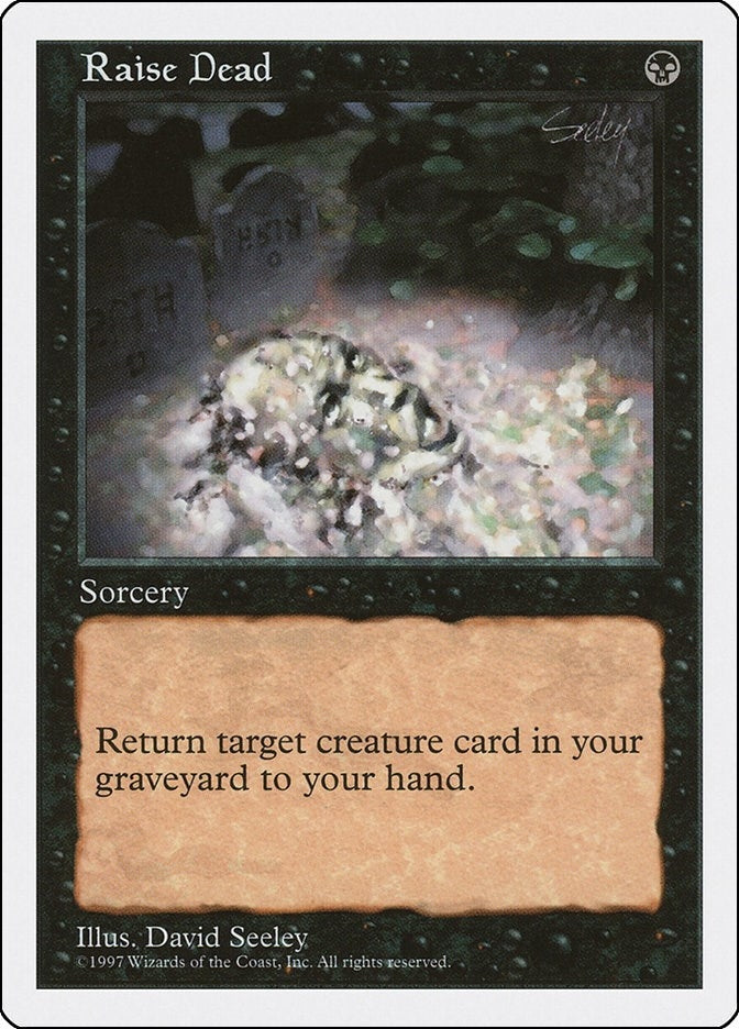 Image for Raise Dead (Fifth Edition) - Magic: The Gathering