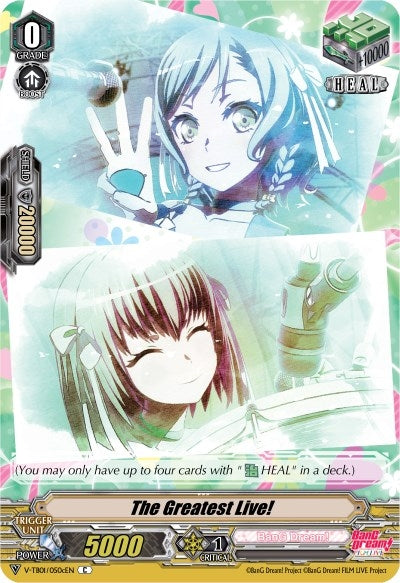 Image for The Greatest Live! (C) (Pastel*Palettes) (Parallel Foil) (V-TB01: BanG Dream! FILM LIVE) (V-TB01/050cEN) - Cardfight Vanguard
