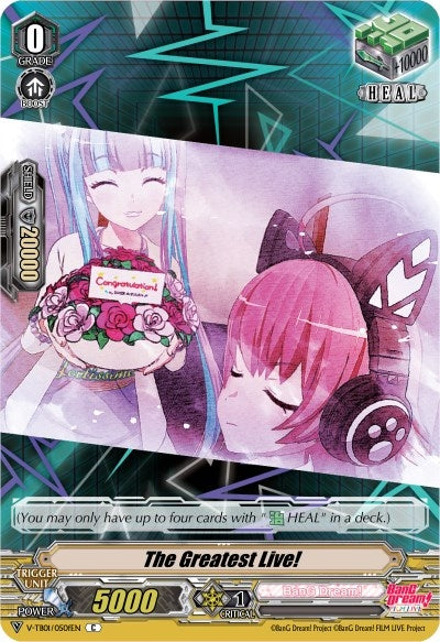 Image for The Greatest Live! (F) (RAISE A SUILEN) (Parallel Foil) (V-TB01: BanG Dream! FILM LIVE) (V-TB01/050fEN) - Cardfight Vanguard