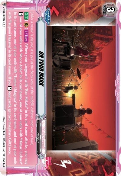 Image for ON YOUR MARK (V-TB01: BanG Dream! FILM LIVE) (V-TB01/053EN) - Cardfight Vanguard
