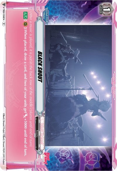 Image for BLACK SHOUT (Parallel Foil) (V-TB01: BanG Dream! FILM LIVE) (V-TB01/058EN) - Cardfight Vanguard