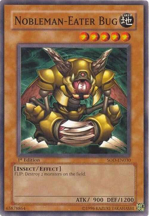 Image for Nobleman-Eater Bug (Soul of the Duelist) (SOD-EN030) - YuGiOh