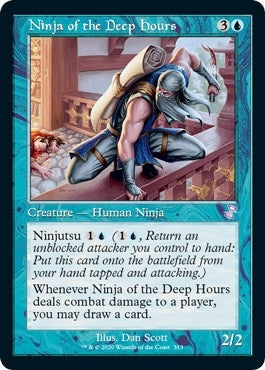 Image for Ninja of the Deep Hours (Time Spiral: Remastered) (313) - Magic: The Gathering