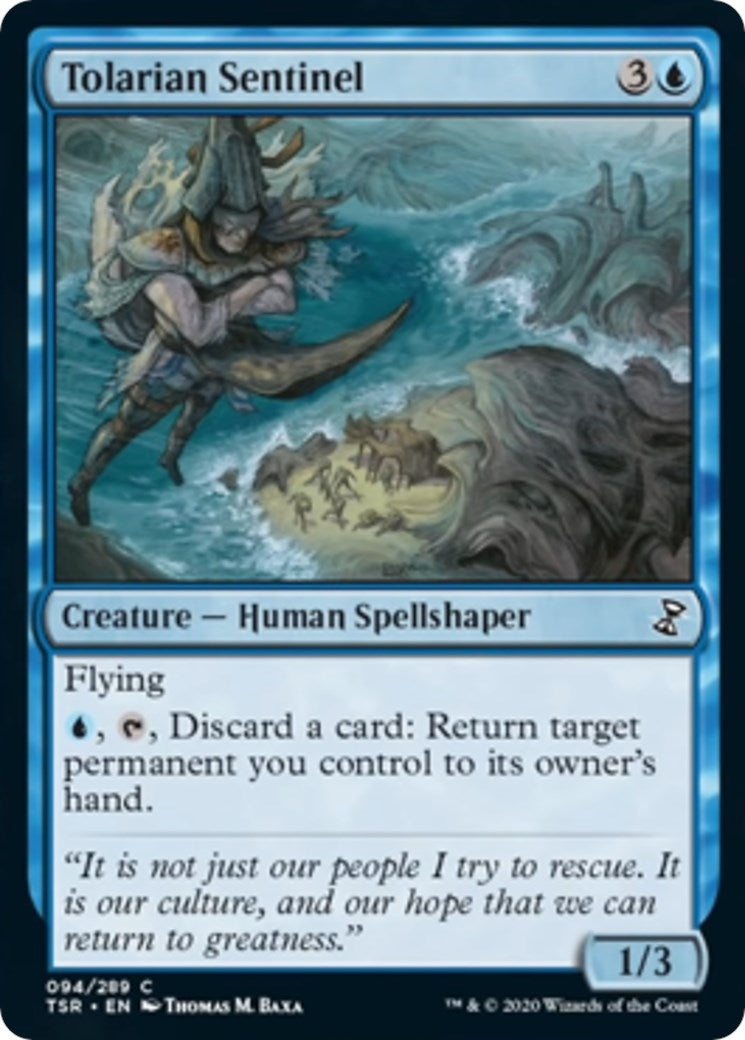 Image for Tolarian Sentinel (Time Spiral: Remastered) (94) - Magic: The Gathering