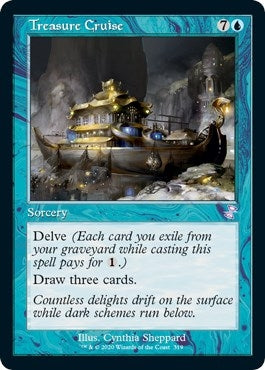 Image for Treasure Cruise (Time Spiral: Remastered) (319) - Magic: The Gathering