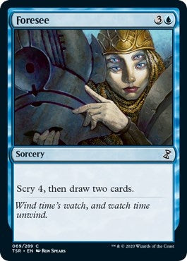 Image for Foresee (Time Spiral: Remastered) (69) - Magic: The Gathering