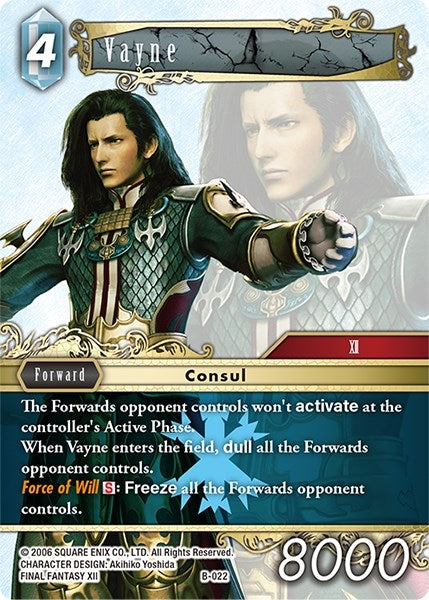 Image for Vayne - Final Fantasy TCG