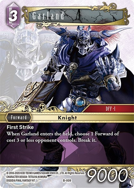 Image for Garland (B-009) - Final Fantasy TCG