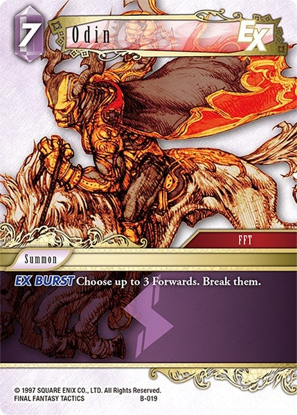 Image for Odin - Final Fantasy TCG