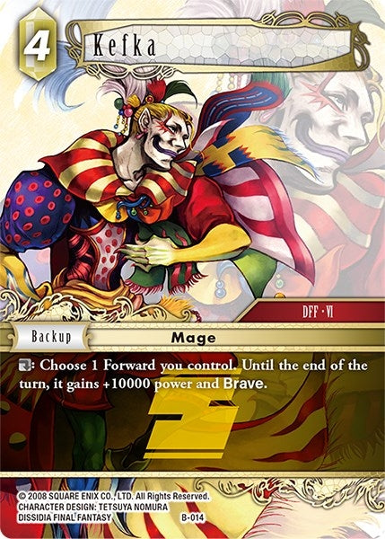 Image for Kefka - Final Fantasy TCG