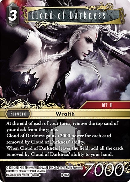 Image for Cloud of Darkness - Final Fantasy TCG