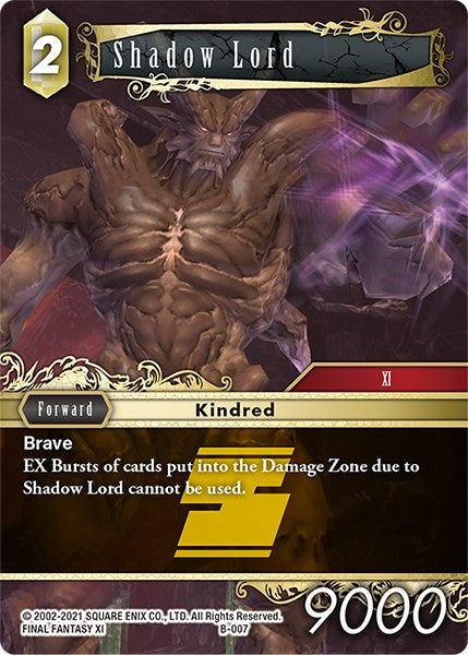 Image for Shadow Lord - Final Fantasy TCG