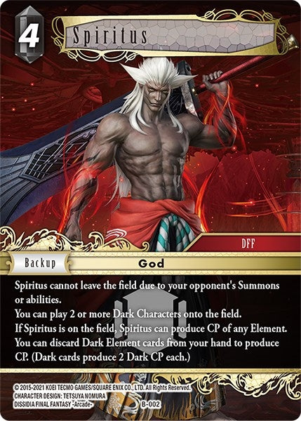 Image for Spiritus - Final Fantasy TCG