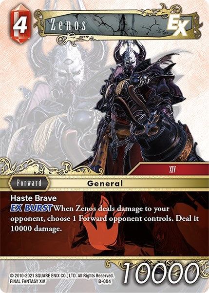 Image for Zenos - Final Fantasy TCG