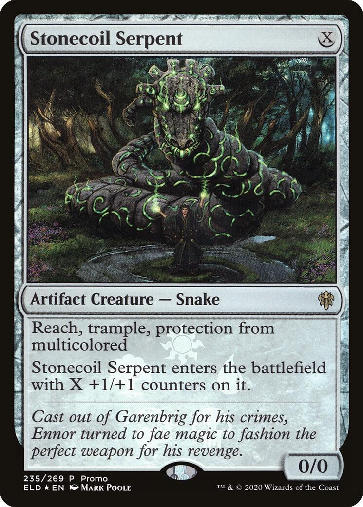 Image for Stonecoil Serpent (Media Promos) (235) - Magic: The Gathering