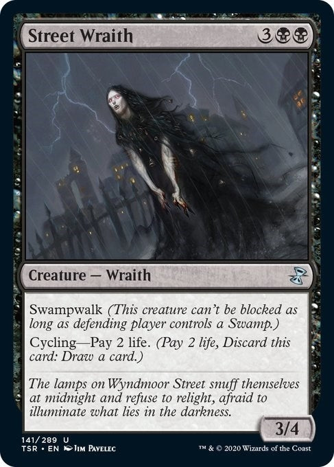 Image for Street Wraith (Time Spiral: Remastered) (141) - Magic: The Gathering