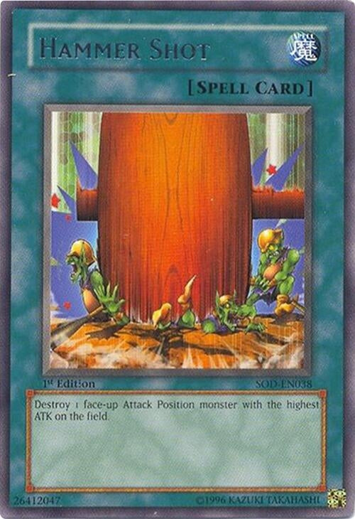 Image for Hammer Shot (Soul of the Duelist) (SOD-EN038) - YuGiOh