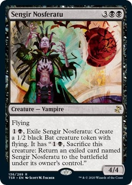 Image for Sengir Nosferatu (Time Spiral: Remastered) (136) - Magic: The Gathering