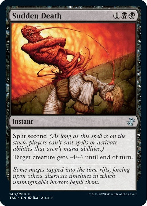 Image for Sudden Death (Time Spiral: Remastered) (143) - Magic: The Gathering