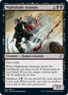 Image for Nightshade Assassin (Time Spiral: Remastered) (128) - Magic: The Gathering