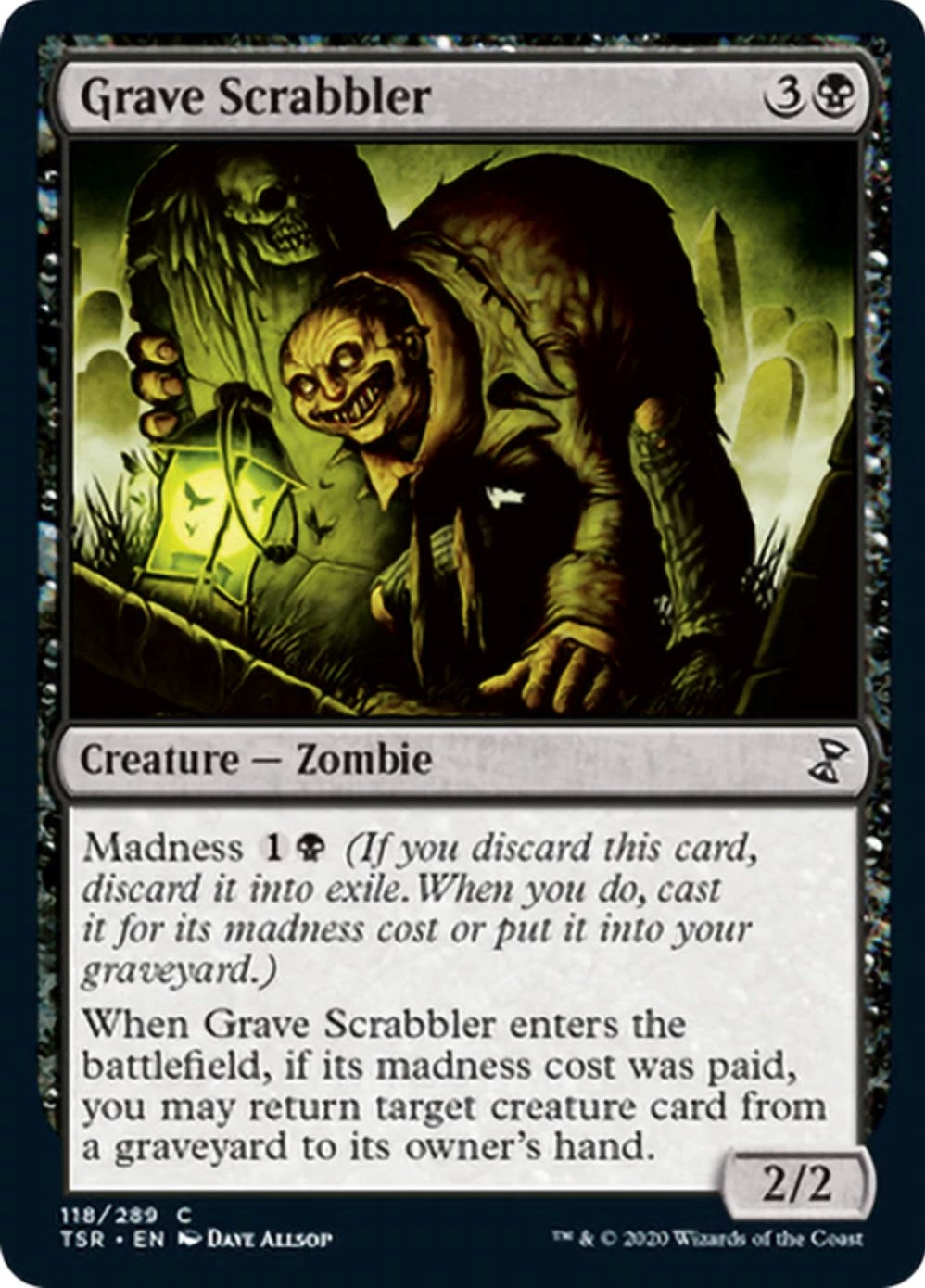 Image for Grave Scrabbler (Time Spiral: Remastered) (118) - Magic: The Gathering
