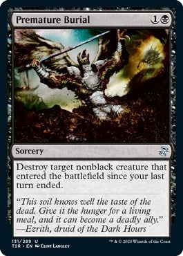 Image for Premature Burial (Time Spiral: Remastered) (131) - Magic: The Gathering