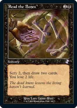 Image for Read the Bones (Time Spiral: Remastered) (328) - Magic: The Gathering