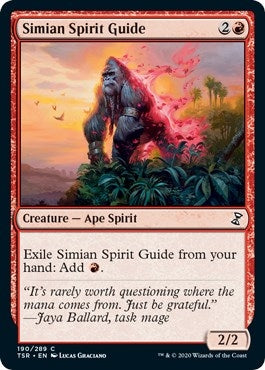 Image for Simian Spirit Guide (Time Spiral: Remastered) (190) - Magic: The Gathering