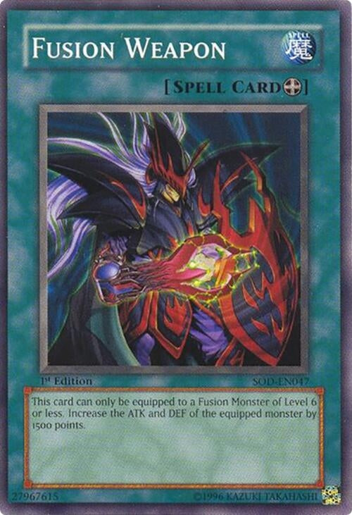 Image for Fusion Weapon (Soul of the Duelist) (SOD-EN047) - YuGiOh