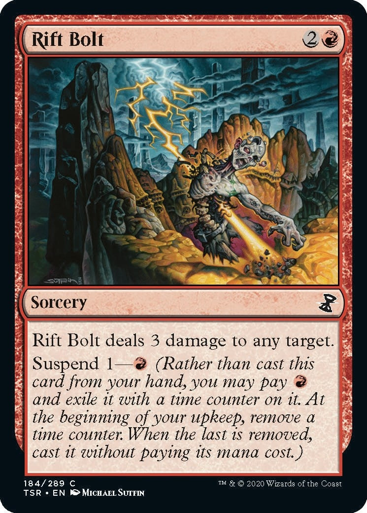 Image for Rift Bolt (Time Spiral: Remastered) (184) - Magic: The Gathering