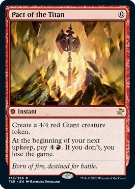 Image for Pact of the Titan (Time Spiral: Remastered) (179) - Magic: The Gathering