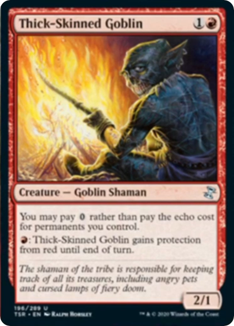 Image for Thick-Skinned Goblin (Time Spiral: Remastered) (196) - Magic: The Gathering