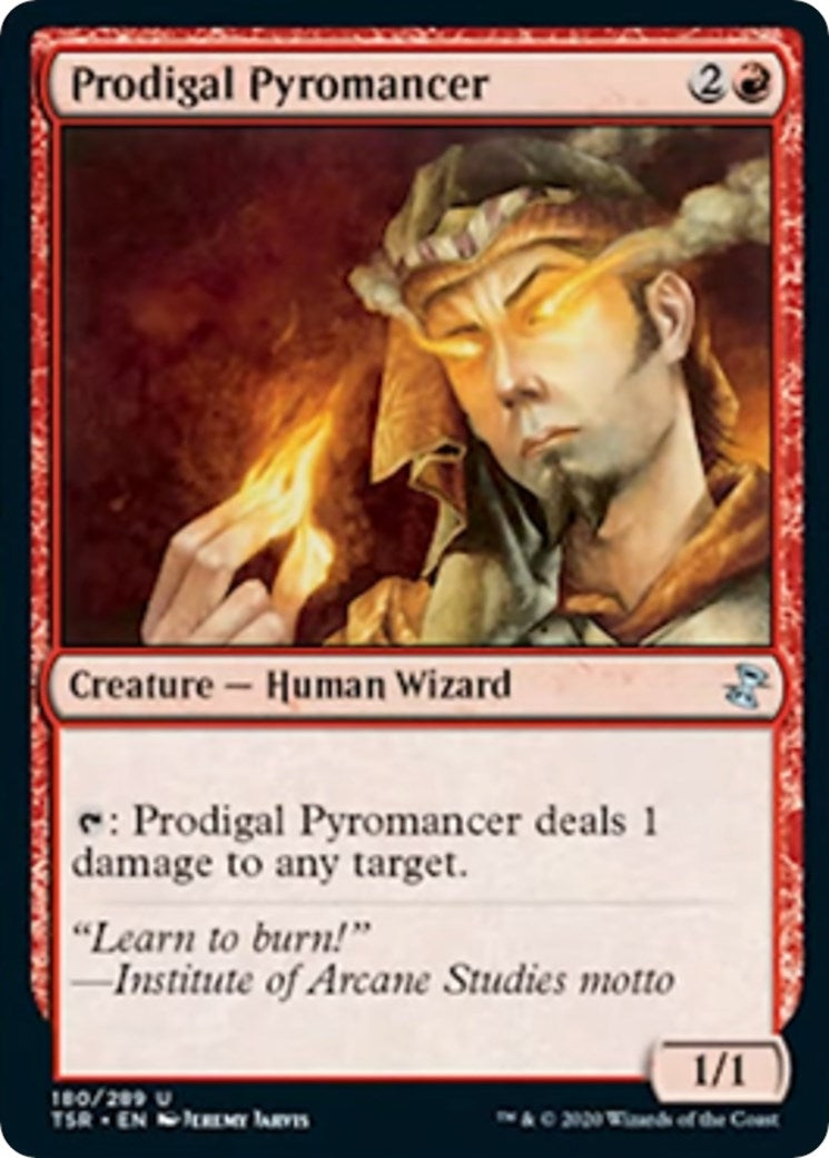 Image for Prodigal Pyromancer (Time Spiral: Remastered) (180) - Magic: The Gathering