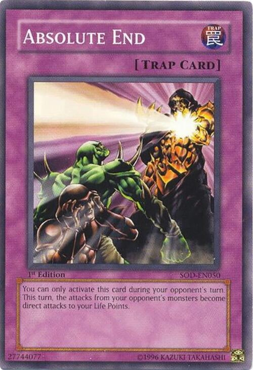 Image for Absolute End (Soul of the Duelist) (SOD-EN050) - YuGiOh