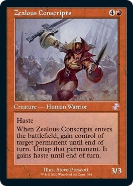 Image for Zealous Conscripts (Time Spiral: Remastered) (354) - Magic: The Gathering
