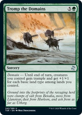 Image for Tromp the Domains (Time Spiral: Remastered) (242) - Magic: The Gathering
