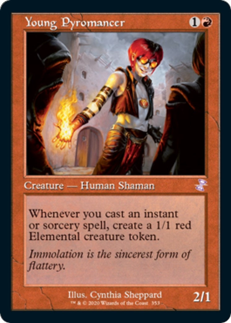 Image for Young Pyromancer (Time Spiral: Remastered) (353) - Magic: The Gathering