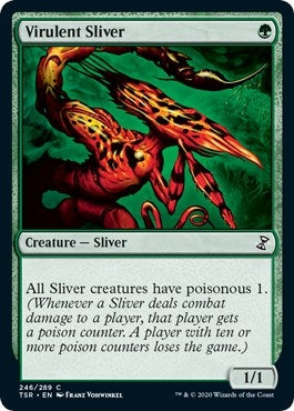 Image for Virulent Sliver (Time Spiral: Remastered) (246) - Magic: The Gathering