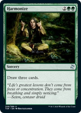 Image for Harmonize (Time Spiral: Remastered) (208) - Magic: The Gathering