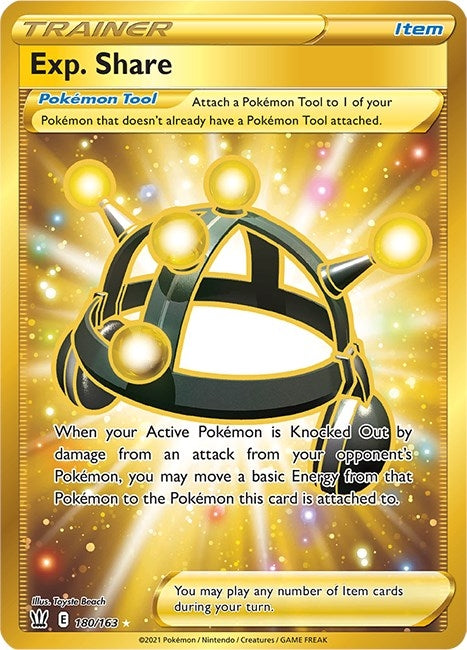 Image for Exp. Share (Secret) (SWSH05: Battle Styles) (180/163) - Pokemon