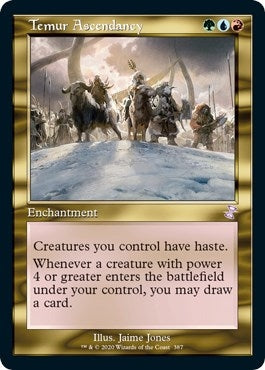 Image for Temur Ascendancy (Time Spiral: Remastered) (387) - Magic: The Gathering