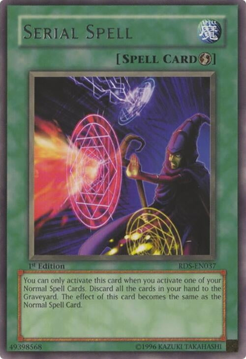 Image for Serial Spell (Rise of Destiny) (RDS-EN037) - YuGiOh