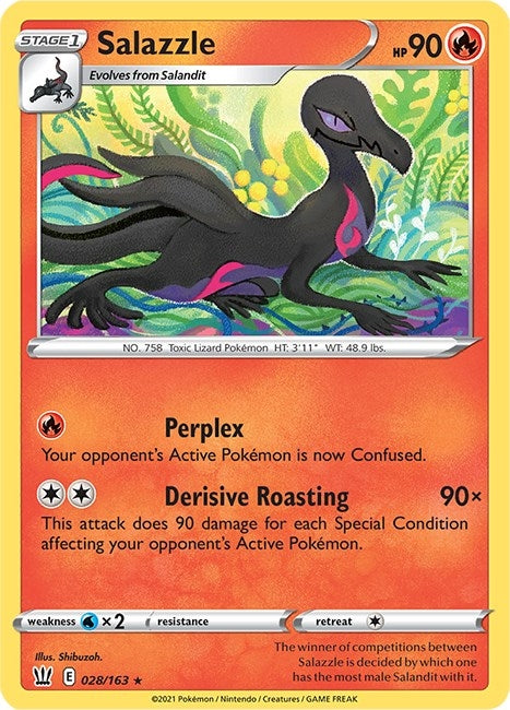 Image for Salazzle (SWSH05: Battle Styles) (028/163) - Pokemon