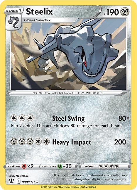 Image for Steelix (SWSH05: Battle Styles) (099/163) - Pokemon