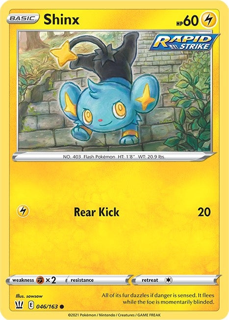 Image for Shinx (SWSH05: Battle Styles) (046/163) - Pokemon