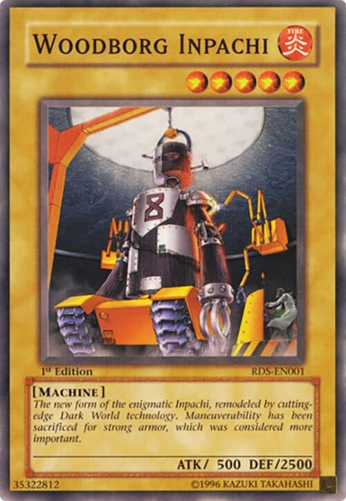 Image for Woodborg Inpachi (Rise of Destiny) (RDS-EN001) - YuGiOh