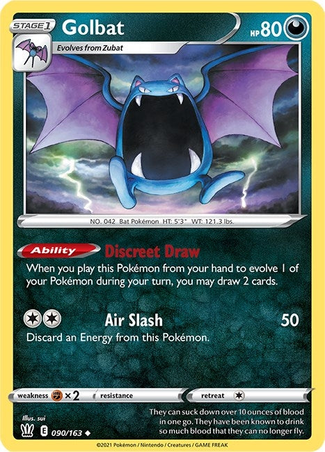 Image for Golbat (SWSH05: Battle Styles) (090/163) - Pokemon