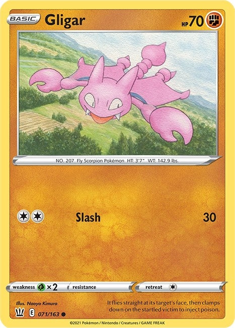 Image for Gligar (SWSH05: Battle Styles) (071/163) - Pokemon